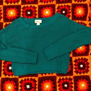 Cropped top long sleeve